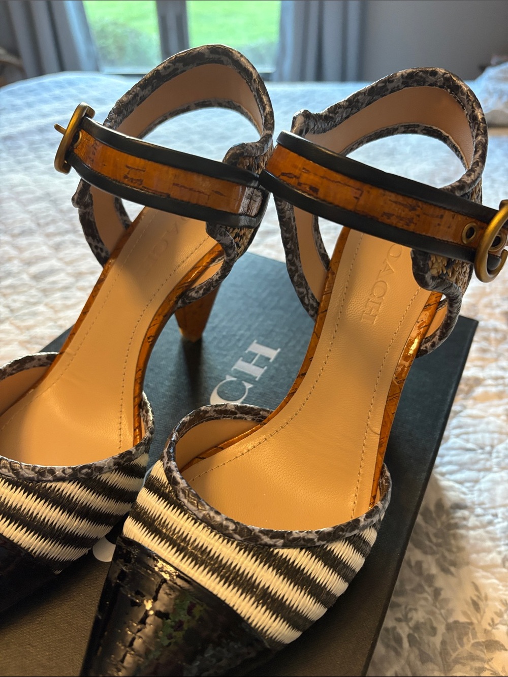 Coach Wren Woven Pump